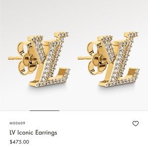 LV earrings BRAND NEW!